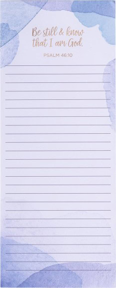 Be still & know that I am God (Notepad)