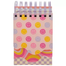 Retro Pastel Layered Spiral Notebook