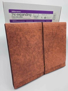 Expanding Heavy-Duty Wallets (5 Count)