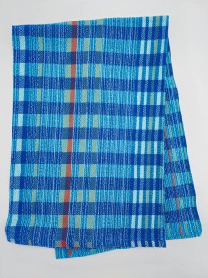 18" x 26" Dish Towel - Blue Plaid
