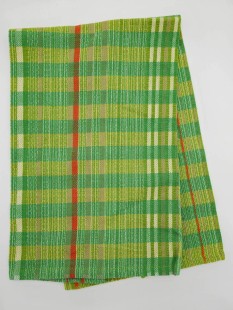 18" x 26" Dish Towel - Green Plaid