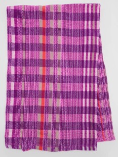 18" x 26" Dish Towel - Purple Plaid