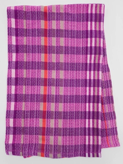 18" x 26" Dish Towel - Purple Plaid
