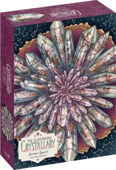 Illustrated Crystallary: Garden Quartz 750-Piece Puzzle