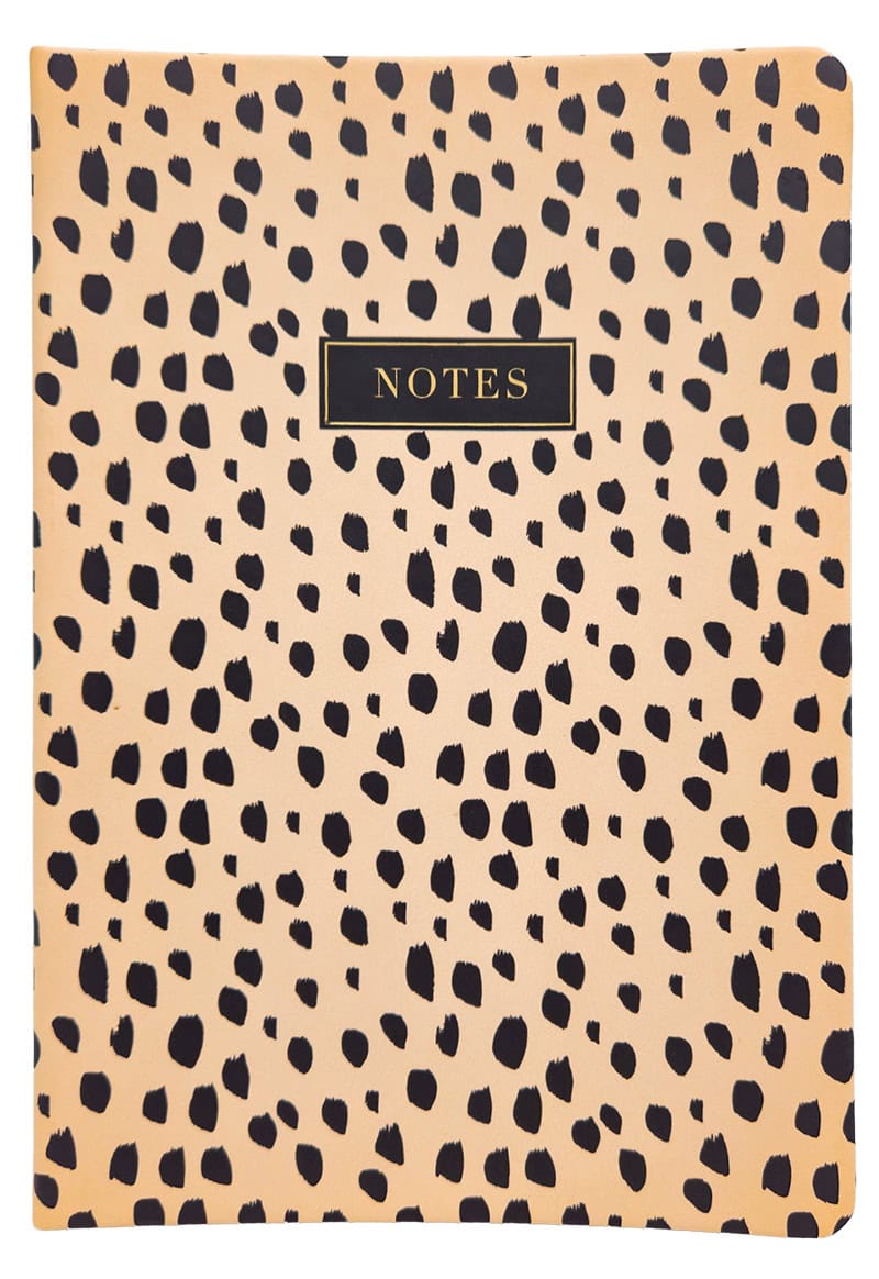 Notes Journal - Cheetah Print