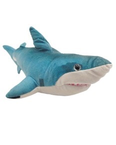 Living Ocean Mini Great White Shark 12" Plush