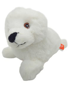 EcoKins Mini Harp Seal Pup 8" Plush