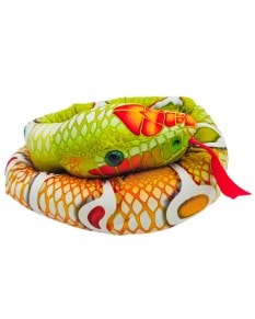 Vibe Brights Snake 53" Plush - Green