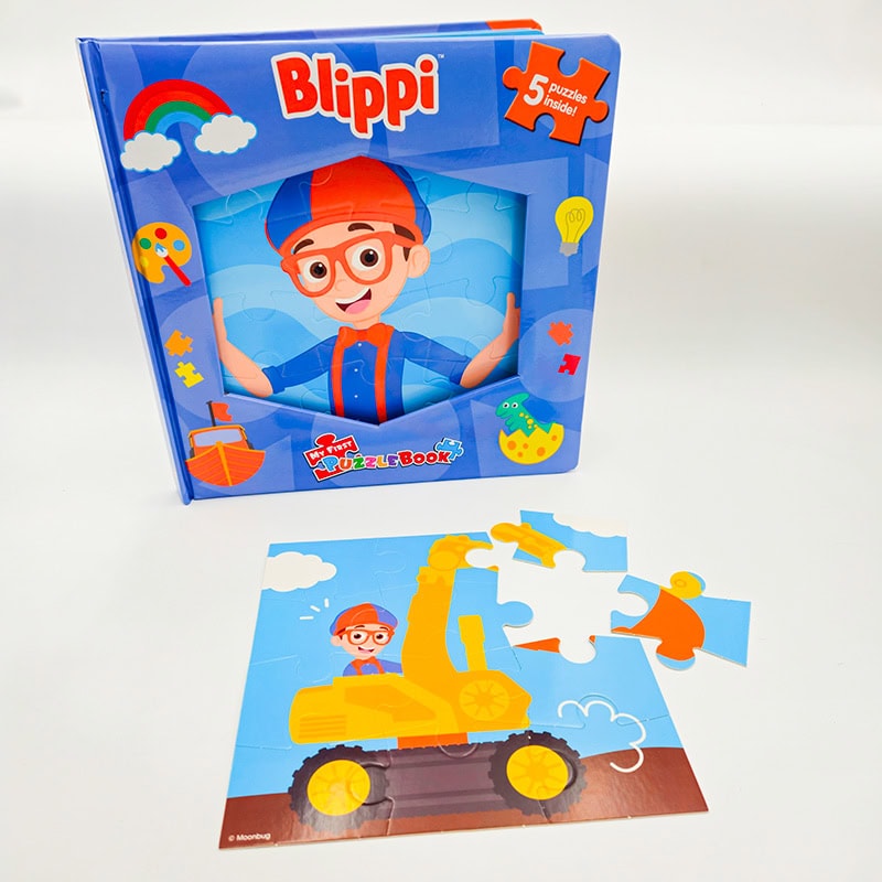 My First Puzzle Book: Blippi