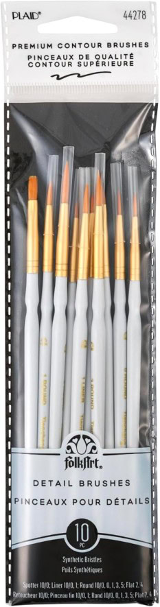 Detail Round Brush Set (10 pc.)