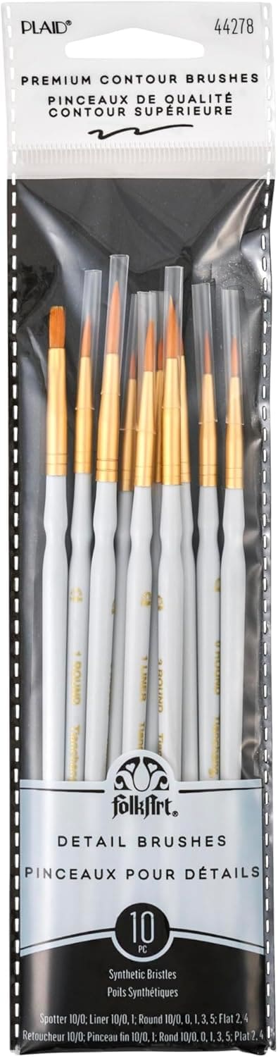 Detail Round Brush Set (10 pc.)