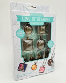 For the Love of Beading - Bezel Necklaces Kit