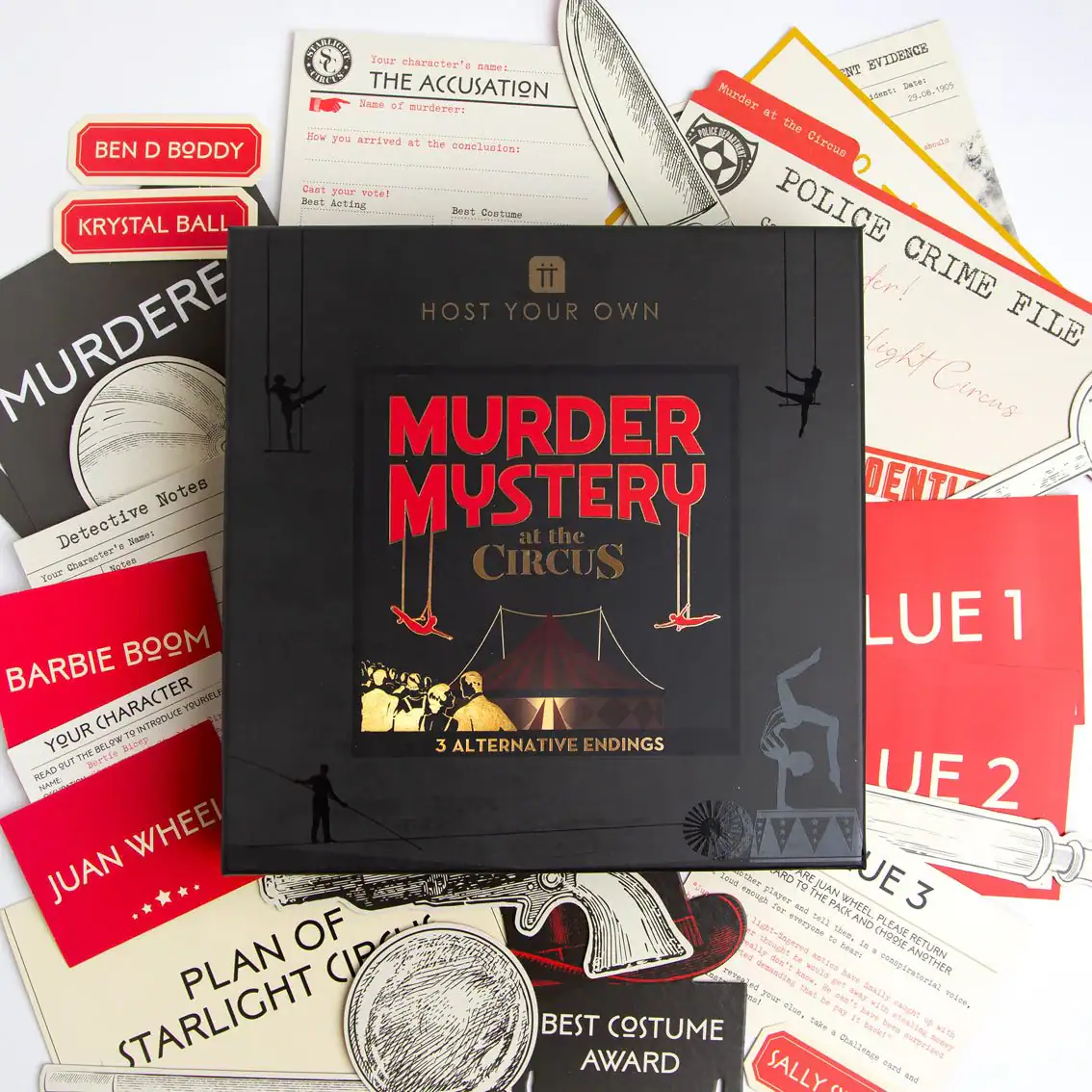 Host Your Own Murder Mystery - At the Circus