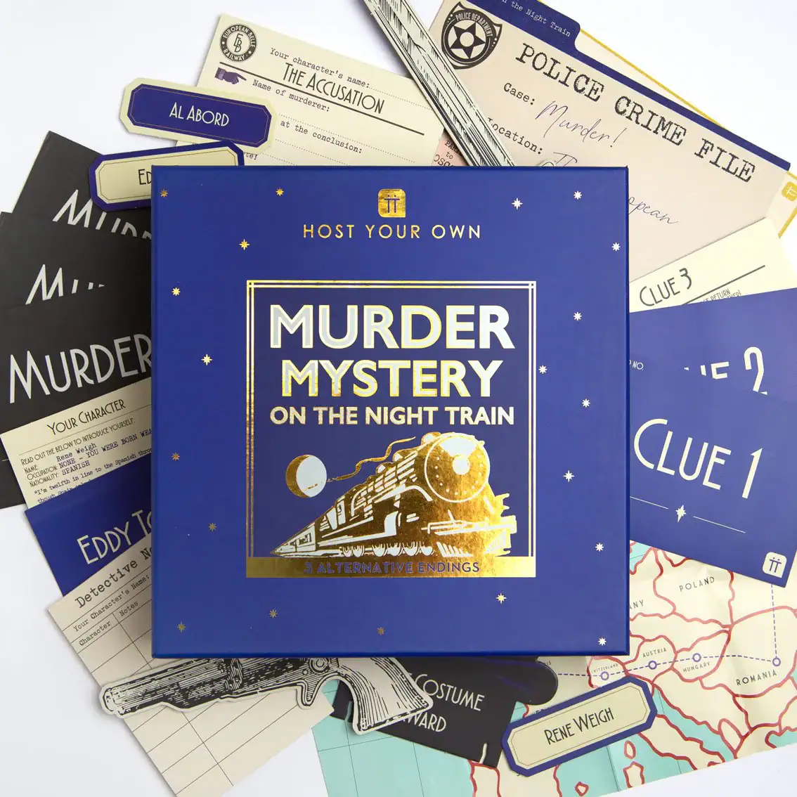 Host Your Own Murder Mystery - On the Night Train