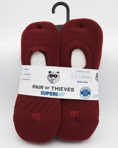 Cushion No-Show Socks - Brown (6 Pairs)
