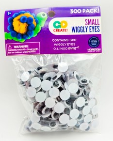 Small Wiggly Eyes (300 Pack)