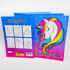 Unicorn Mini Coloring Book (Pack of 12)