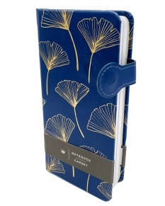 7" x 3.75" Gingko Leaves Journal