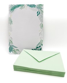 3.85" x 5.3" Blank Leaf Cards (20 Pack)