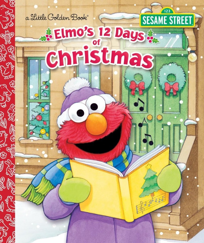Elmo's 12 Days of Christmas (A Little Golden Book)