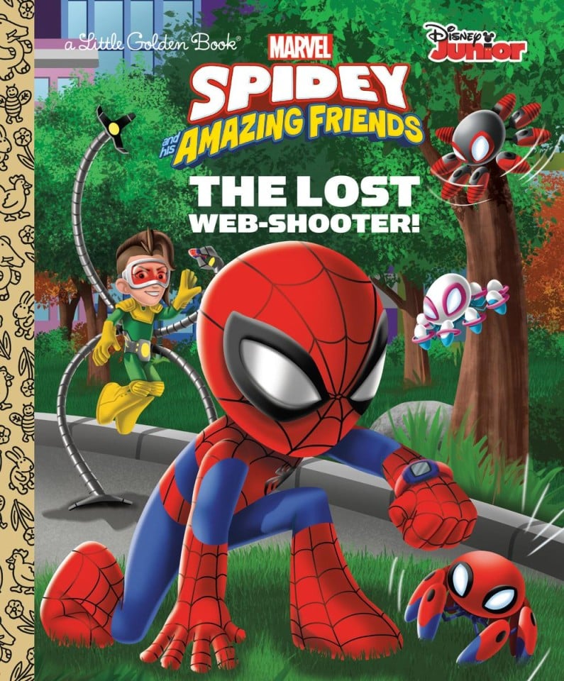 Spidey and His Amazing Friends: The Lost Web-Shooter! (A Little Golden Book)
